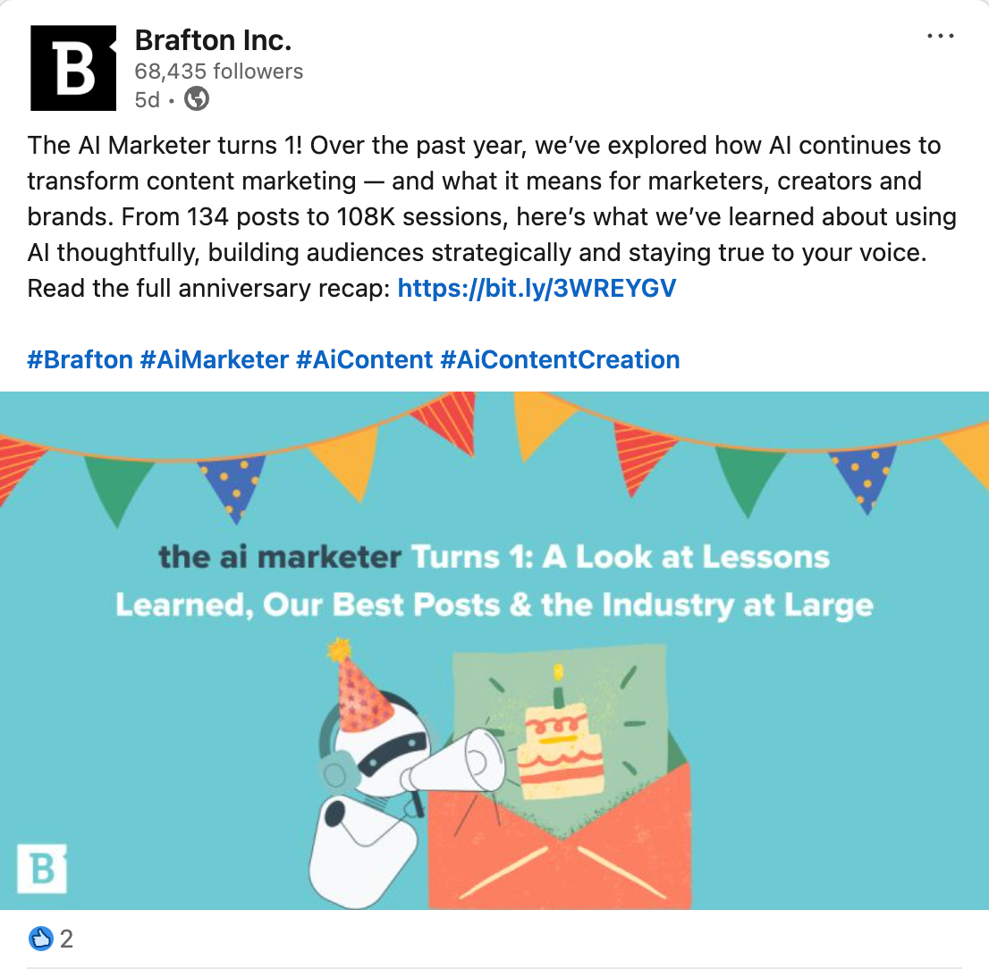 LinkedIn Post of the Week Nov. 21