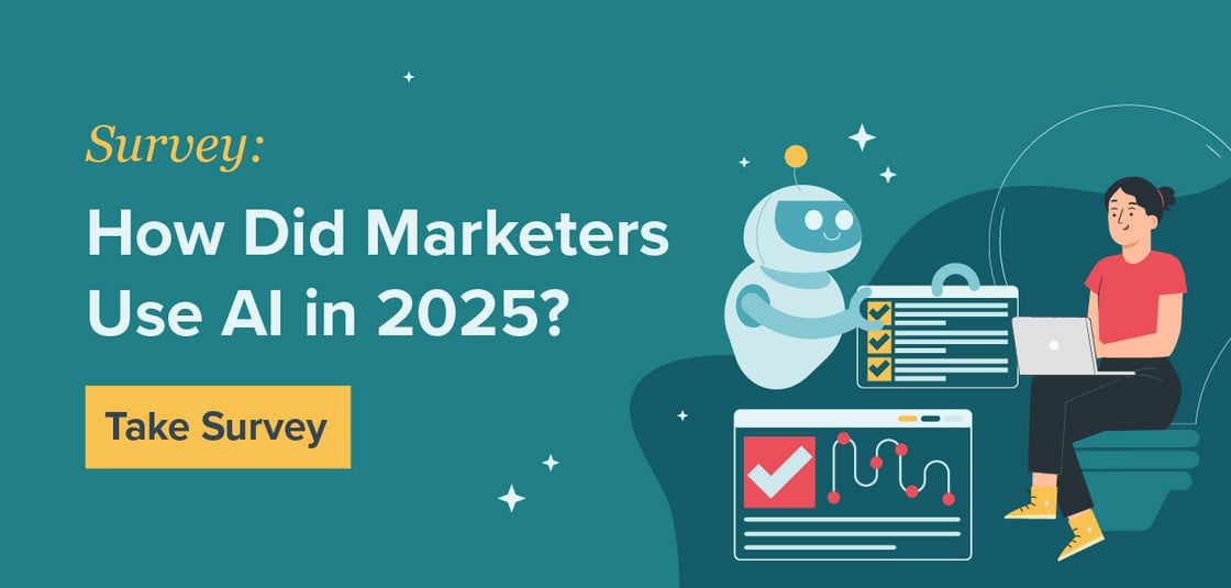 Survey: How Did Marketers Use AI in 2025?